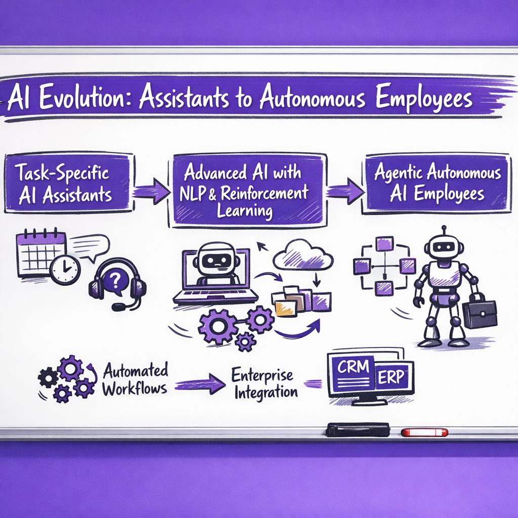 Evolution of AI Assistants to Autonomous Agentic AI