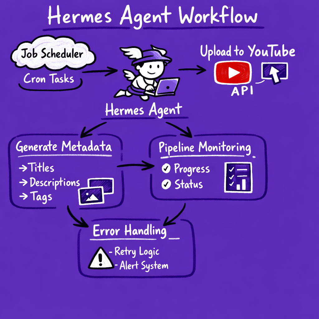 Autonomous video scheduling and publishing workflow